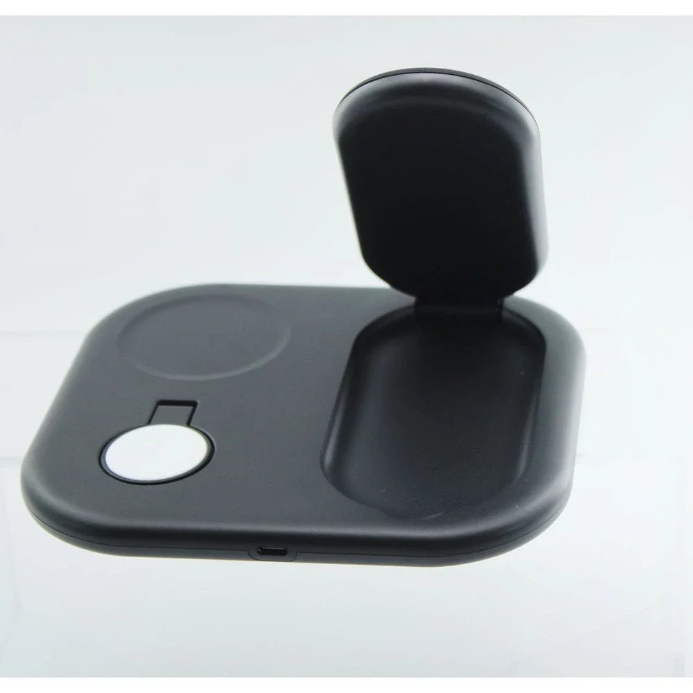Belkin BoostCharge 3-in-1 Magnetic Wireless Charging Stand Qi2 Black WIZ023
